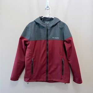 Columbia Soft Shell Hooded Raincoat